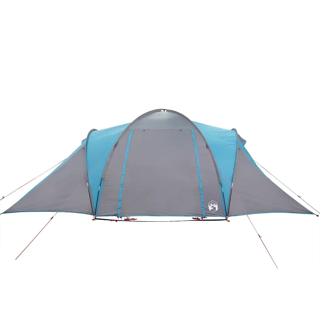 Tenda da Campeggio a Cupola per 4 Persone Blu Impermeabile 4009387