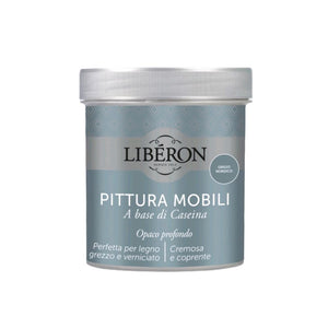 Liberon Pittura Vernice per Mobili alla Caseina Colore Grigio Nordico 500 ml