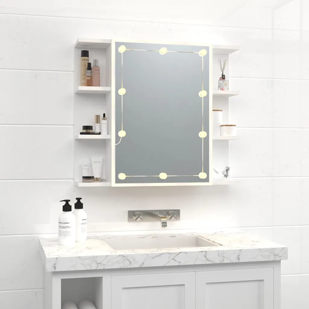 Mobile a Specchio con LED Bianco 70x16,5x60 cmcod mxl 127195