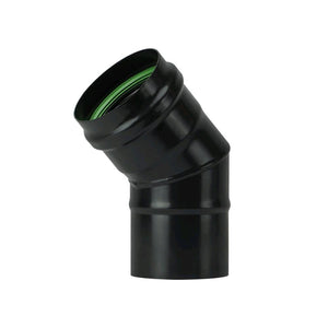 Gomito 45° per Stufa a Pellet Acciaio rivestito con smalto porcellanato 10 ⌀ cm - PN1004