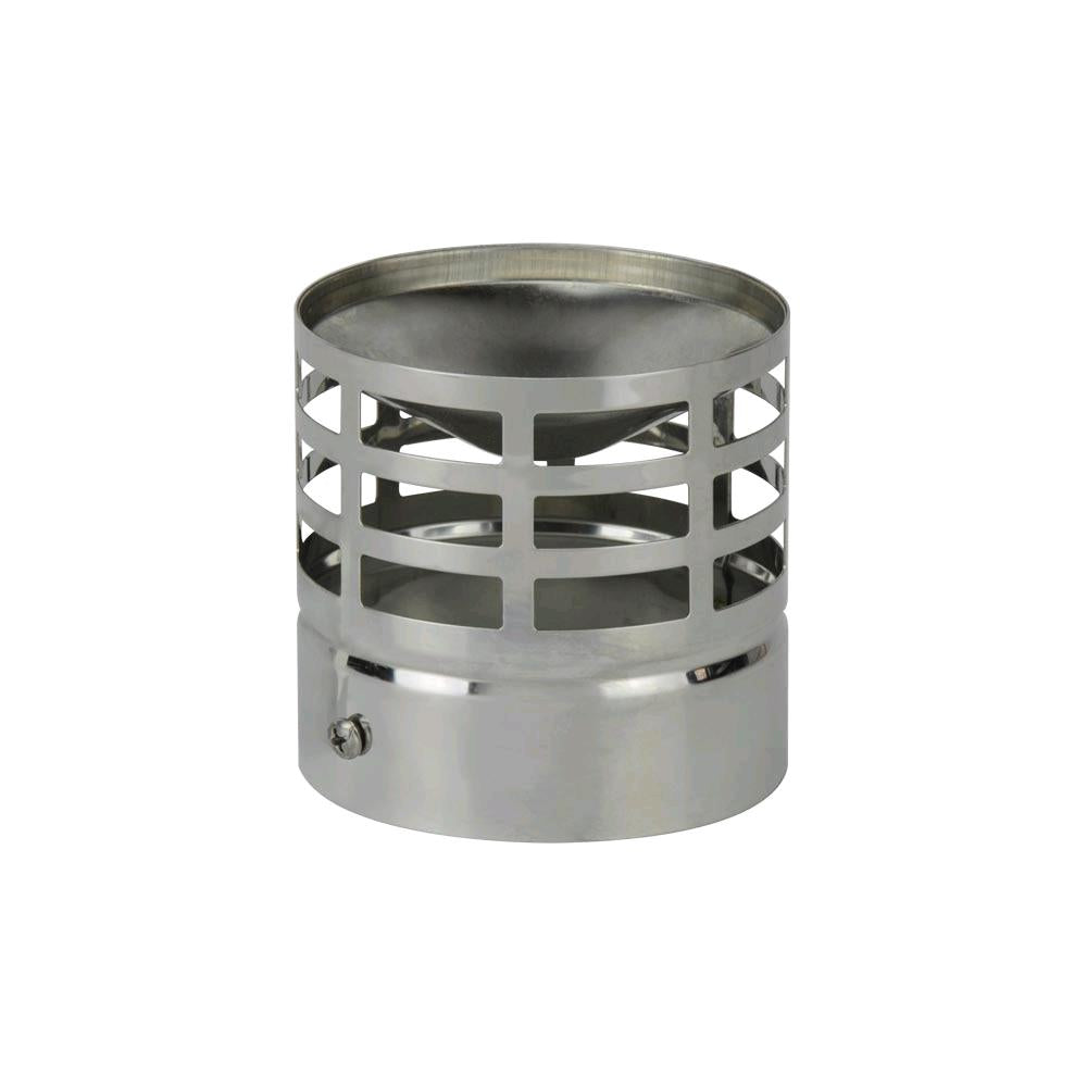 Terminale di Scarico per Tubi Stufa a Pellet in Acciaio inox 10 ⌀ cm - AL1024