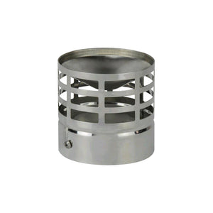 Terminale di Scarico per Tubi Stufa a Pellet in Acciaio inox 10 ⌀ cm - AL1024