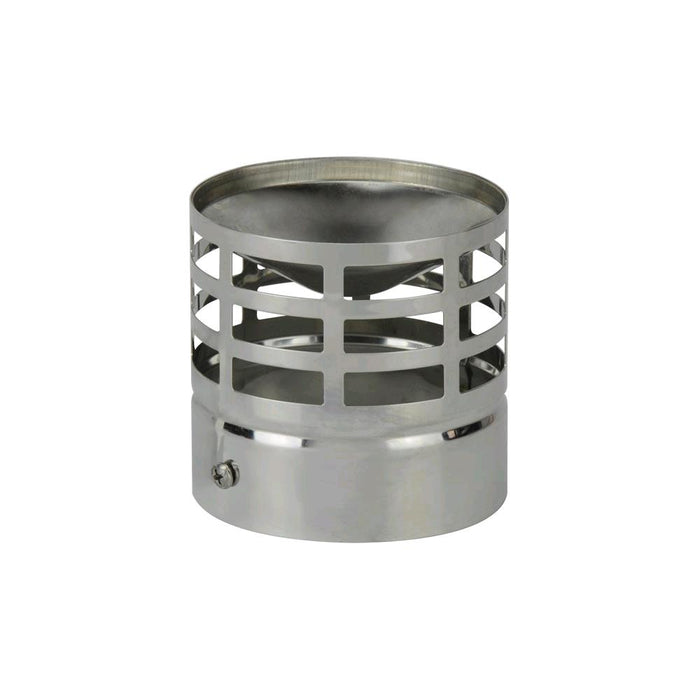 Terminale di Scarico per Tubi Stufa a Pellet in Acciaio inox 8 ⌀ cm - AL824