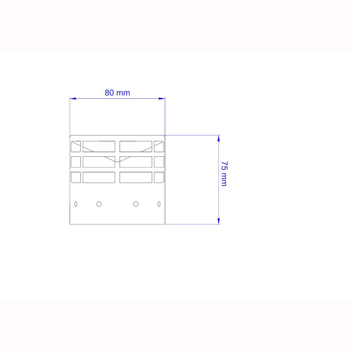 Terminale di Scarico per Tubi Stufa a Pellet in Acciaio inox 8 ⌀ cm - AL824