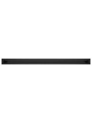 Griglia di ventilazione per camino Nera- Loft 60x1000