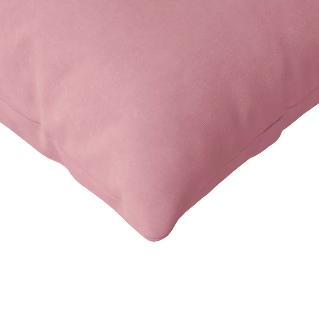 Cuscini da Divano 2 pcs Rosa 145 x 40 cm Tessuto in Cords