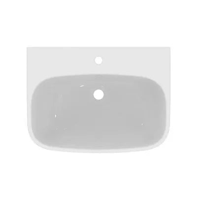Lavabo Ideal Standard 65 cm con colonna in ceramica lucida  I.Life A