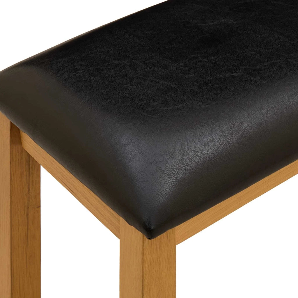 Panchina da pranzo 95 x 32 x 45 cm Legno di Quercia Massello 42039173