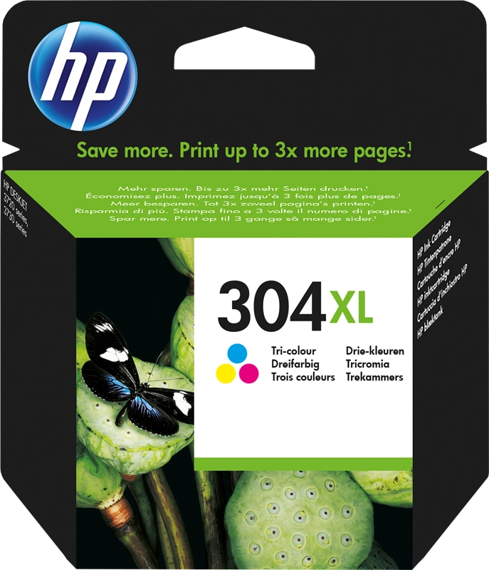 HP Cartuccia inchiostro originale tricromia 304XL
