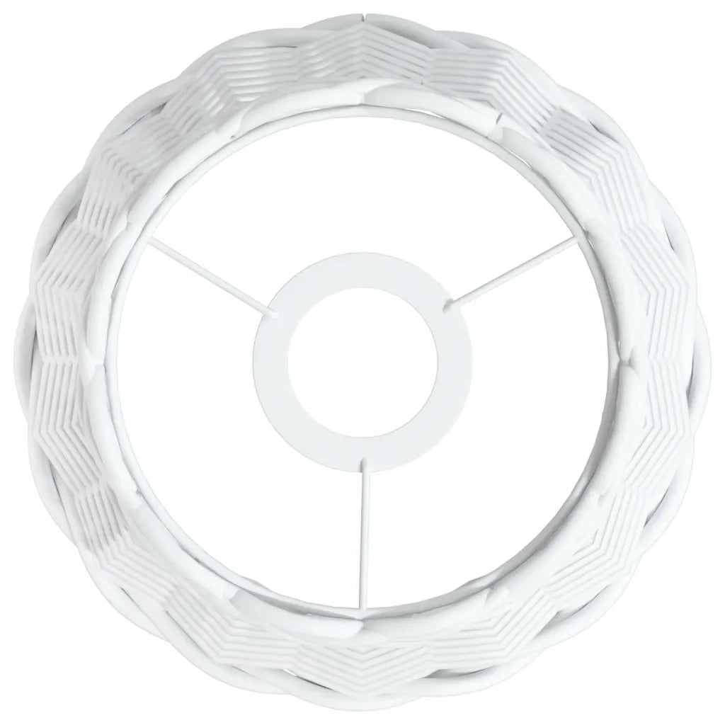 Paralume da Soffitto Bianco ?20x15 cm in Vimini CFW8617464