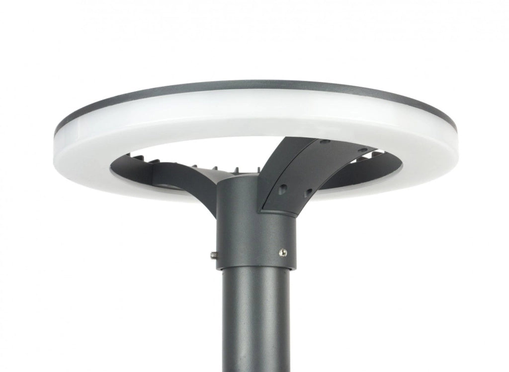 Testa lampione Ster LED 44W 4000K Ø36,5 IP65 grigio