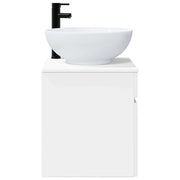 Mobile Lavabo | Armadio Lavabo da parete Bianco 49 x 44,5 x 66,5 cm