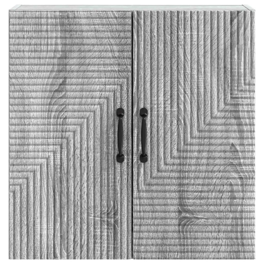 Mobiletto a muro Sonoma grigio 59 x 31 x 60 cm 898581