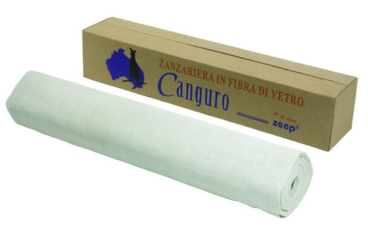 ZANZARIERA FIBRA VETRO 18/16 ML50 BIANCAH.1,50