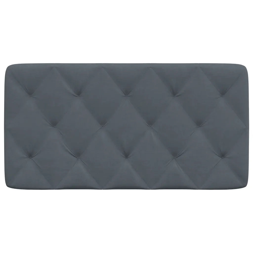 Cuscino Testiera Grigio Scuro 100 cm in Velluto CFW7013300