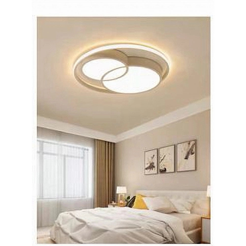 Trade Shop - Plafoniera Led 36 W Cerchio Bianco Moderno Da Soffitto Tonda Luce Naturale 71431 -