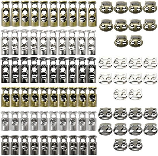 Accessori per cinture - Multifunzionali - 90 pezzi - Duraturo e robusto - Adatti per cinture e abbigliamento - Chiusure metalliche - Ideali per...