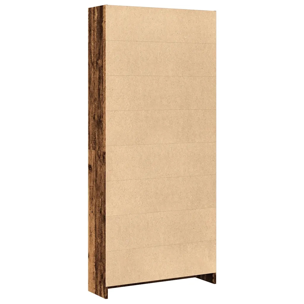 Libreria Legno Antico 80x24x176 cm in Legno Multistrato 857860