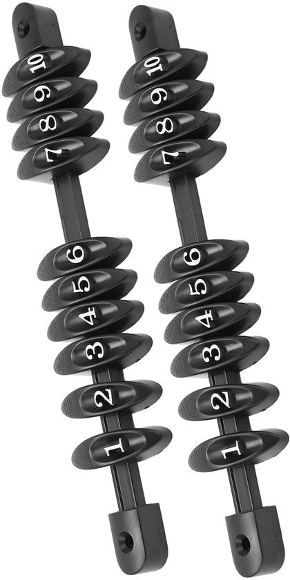 Tavolo da Calcio da 2 Pezzi - Materiale di Alta Qualità in Plastica - Leggero - Sostenibile - Lunghezza Totale 220 mm - Tabellone di Punteggio