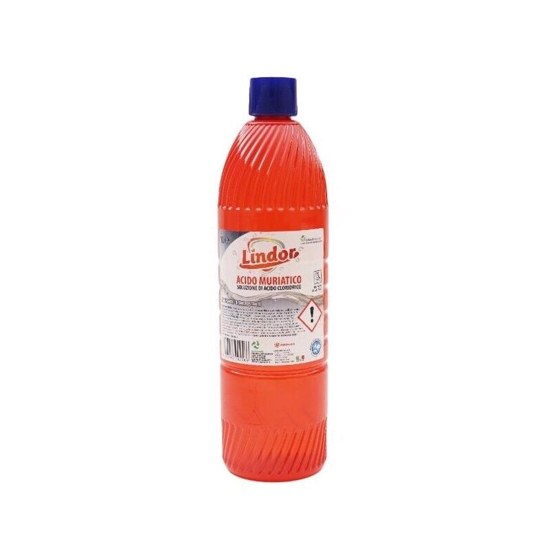SET 12 CONFEZIONI ACIDO MURIATICO LINDOR DA 1LT