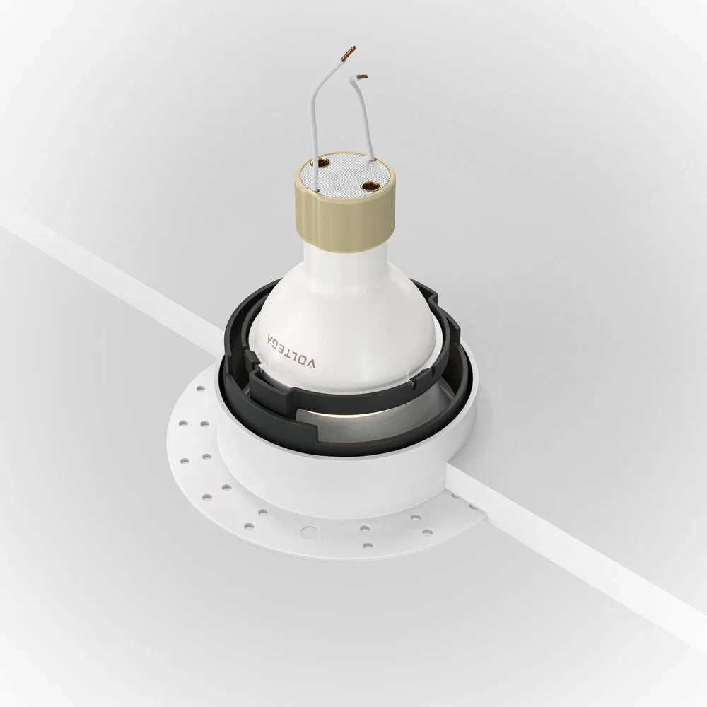 Maytoni Lampada da incasso moderna Share 1 luce GU10 bianco metallo