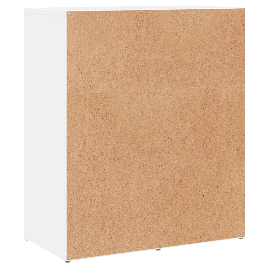 Buffet credenza cassettiera armadio mobile contenitore organizer per cucina soggiorno salotti set da 2 60 x 31 x 70 cm legno ingegnerizzato bianco 02_0036675