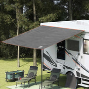 Tarp resistente all'acqua Grigio e arancione 240 x 300 cm 42001031