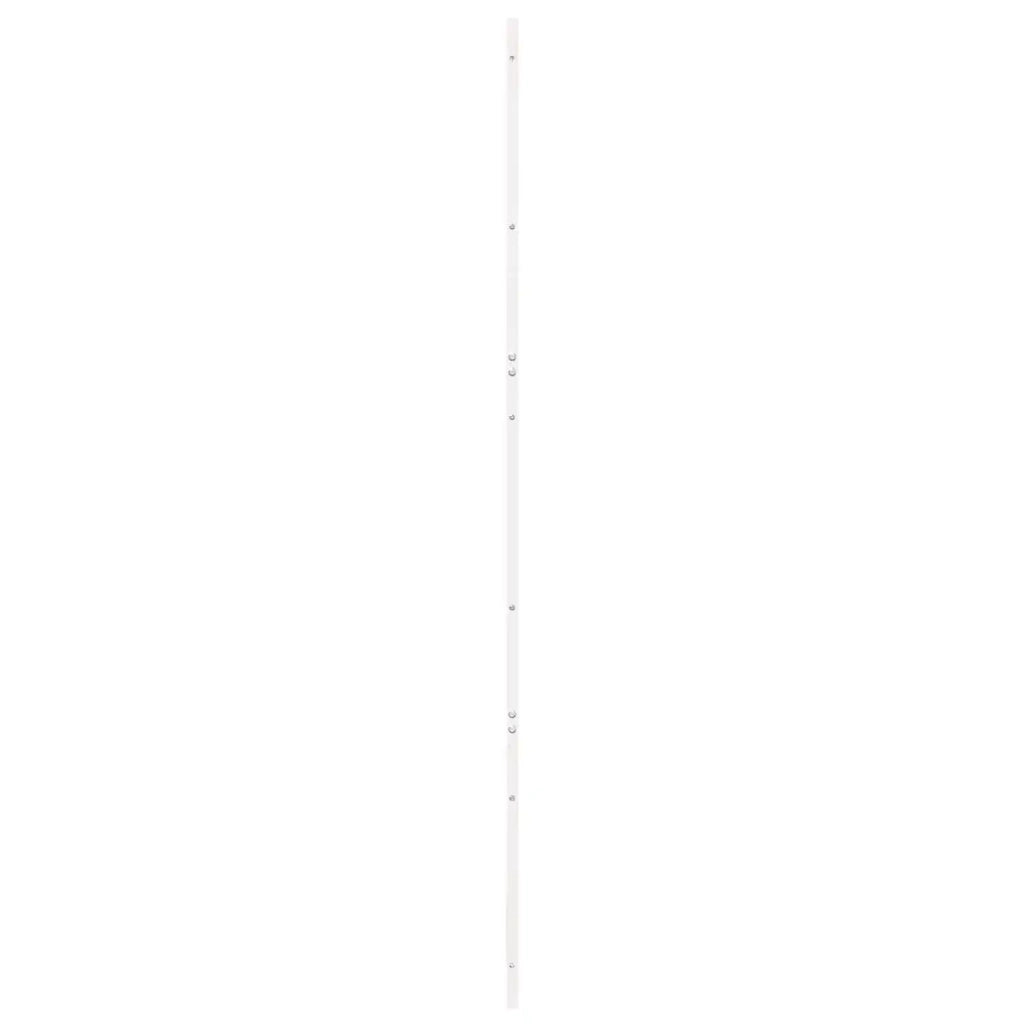 Porta del fienile Bianco 90 x 2,5 x 208 cm