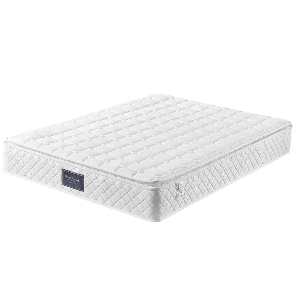 Letto matrimoniale 140x200 cm imbottito in lino beige con materasso; contenitore e ricarica USB