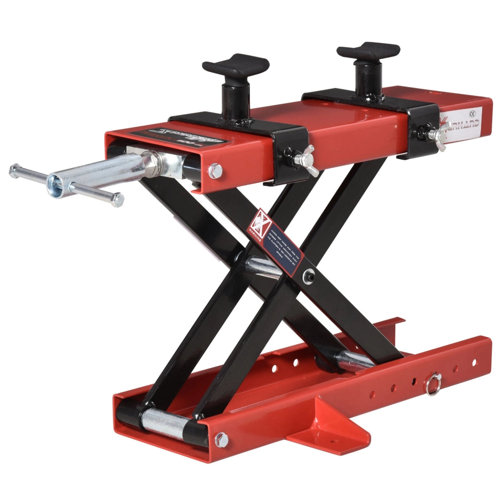 Cavalletto Moto Centrale Regolabile ¨C zephmum ¨C Metallo Rosso