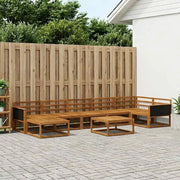 Set di divani da esterno 8 pcs Naturale 3382752