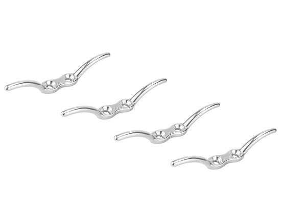 Viti a Toupie 11,5 cm - 4 pezzi - Acciaio Inossidabile 316 - Viti di fissaggio - Duraturo - Facili da installare - Attacco di fissaggio