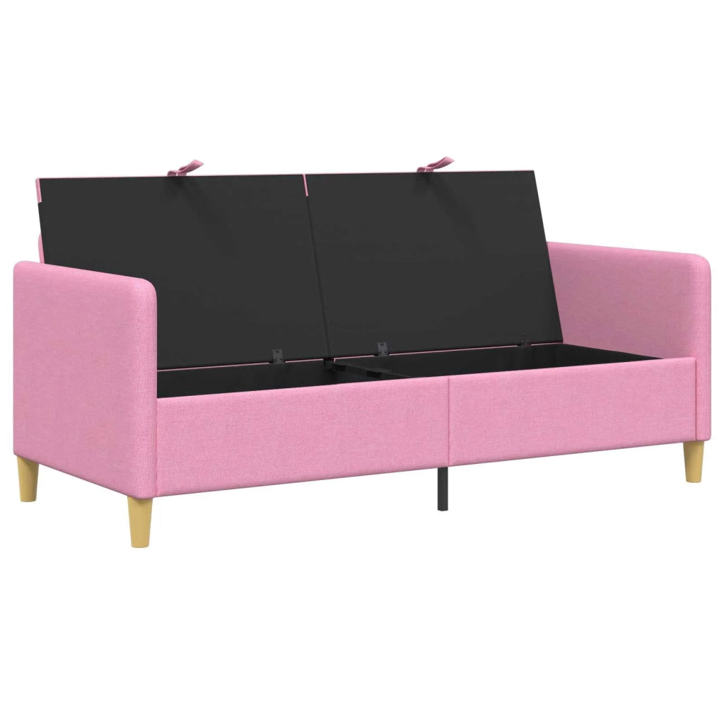Divano con Storage Rosa 172 x 78 x 87 cm Poliestere 42036959