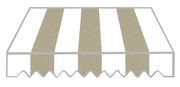 TENDA DA SOLE A CADUTA STRUTTURA ALLUMINIO CM.300X250H DISEGNO P2004 BALCONE