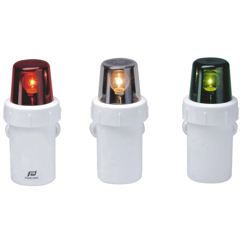 SET TRE FANALI DI VIA RED PORT LIGHT