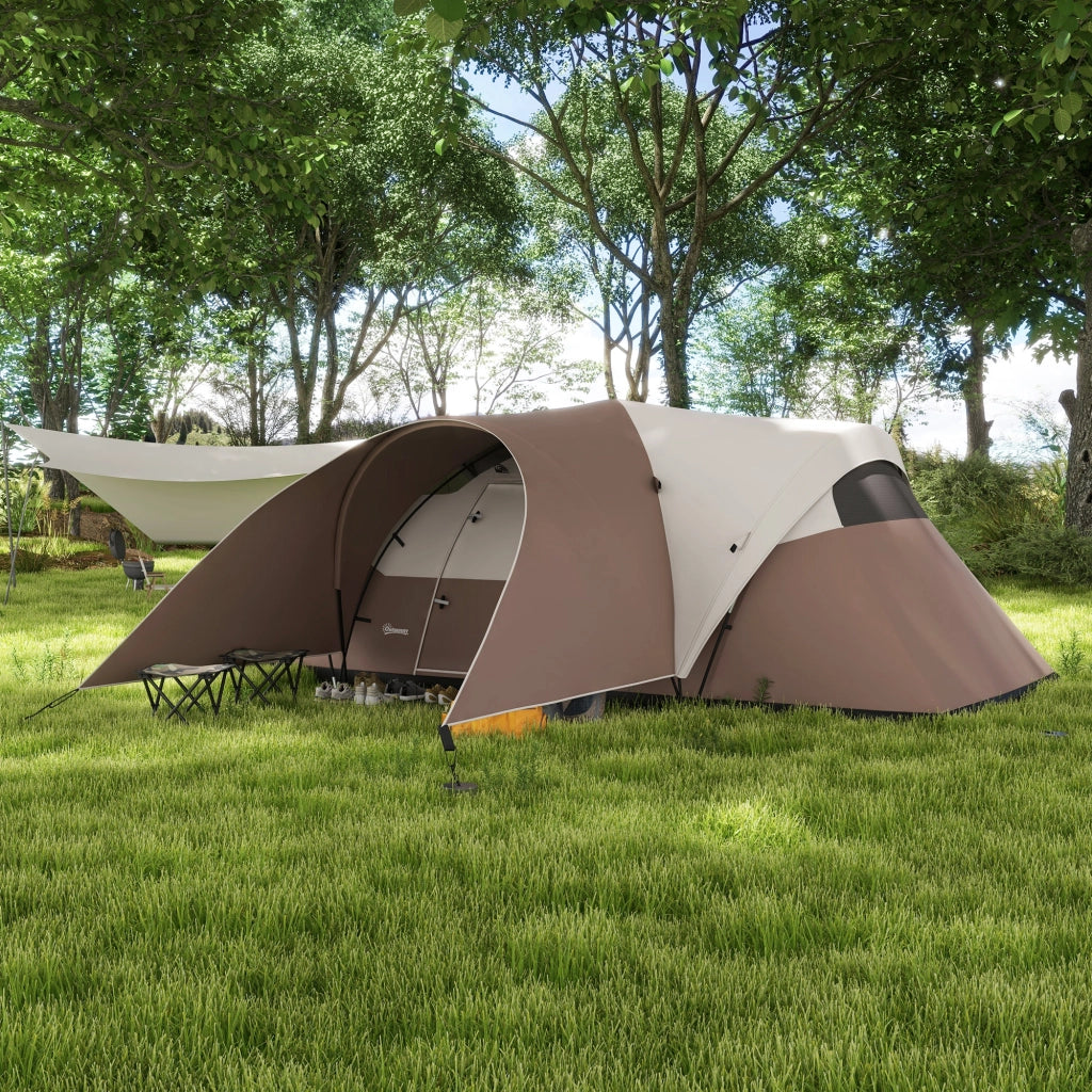 Tenda da campeggio 5-6 persone ¨C zephmum ¨C Impermeabile, ventilata, 550x300x198 cm