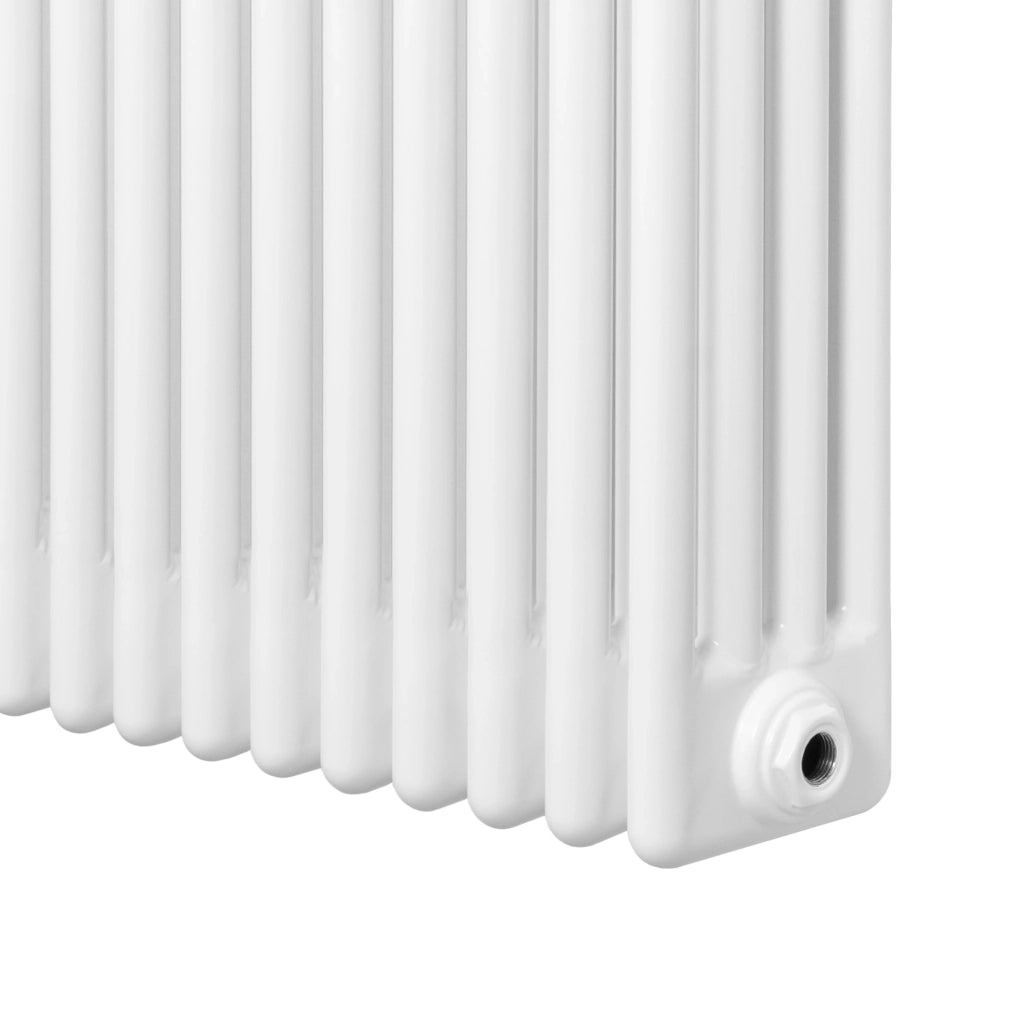 Radiatore Tradizionale 4 Colonne Orizzontale Bianco 600 x 605 mm