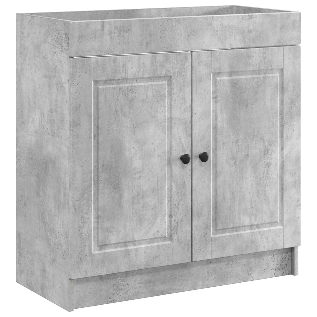 Set di mobili per il bagno Grigio Cemento 56 x 37,5 x 81 cm 3404127