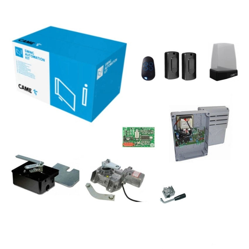 Kit Set Automazione Per Cancelli A 1 Anta Battente Came Frog U1924 Con Cassa