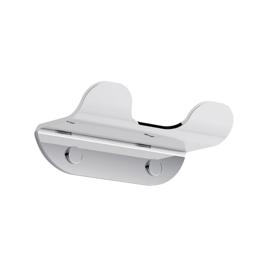 Lineabeta - Appendiabiti doppio Roersa in acciaio lucido