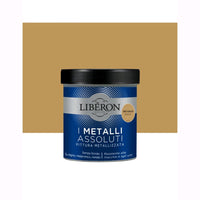 Liberon Pittura Vernice Metallizzata per Mobili Colore Oro Giallo Brillante 500 ml