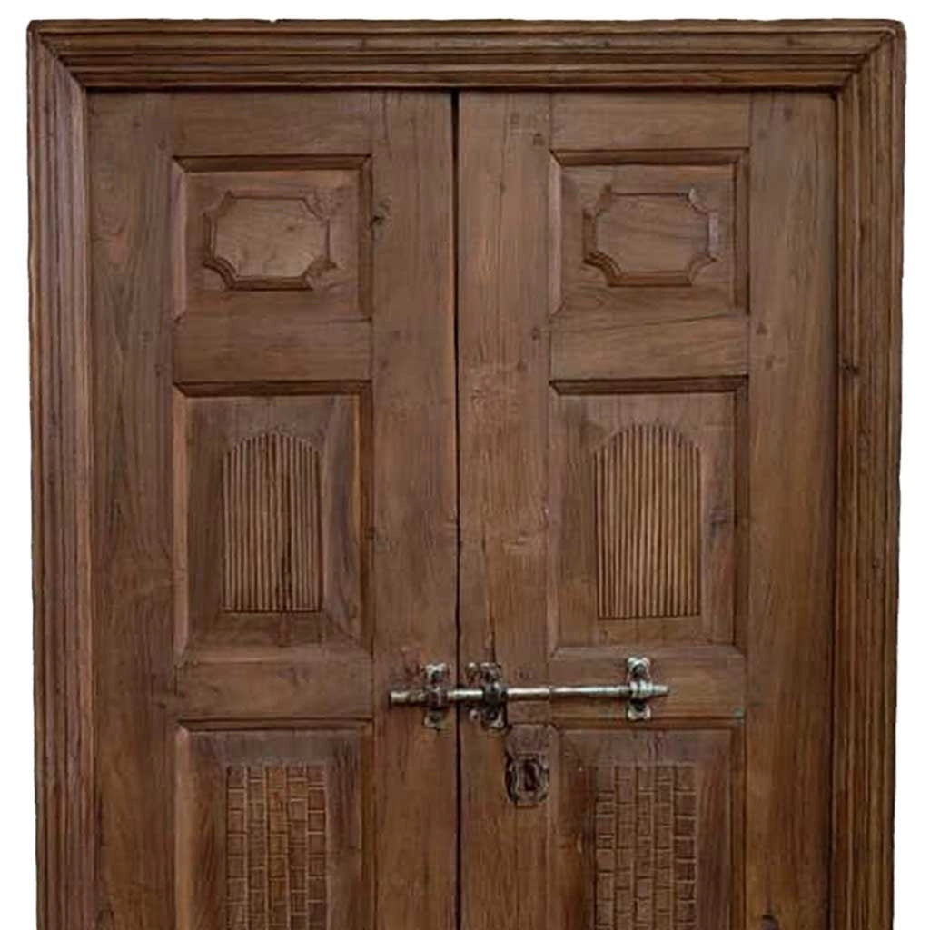 Porta in legno fatta a mano 97x8x194h cm