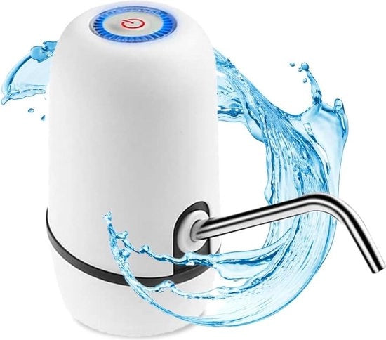 Dispensatore automatico di acqua USB caricabile in acciaio acqua fredda BPA libera 1200 mAh portatile caraffe bottiglie 15 l 57 l 10 l 113 l 15 l 189 l bianco