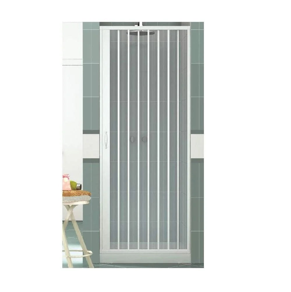 Box doccia mod. Vergine 90xh185Ê in pvc a soffietto laterale