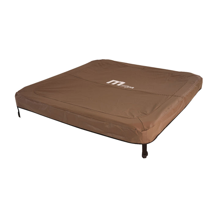 Vasca Idromassaggio Spa Oslo Amber Aero Plus Smart con Wifi per 6 Persone 180x180x65 cm in Materiale Plastico Effetto