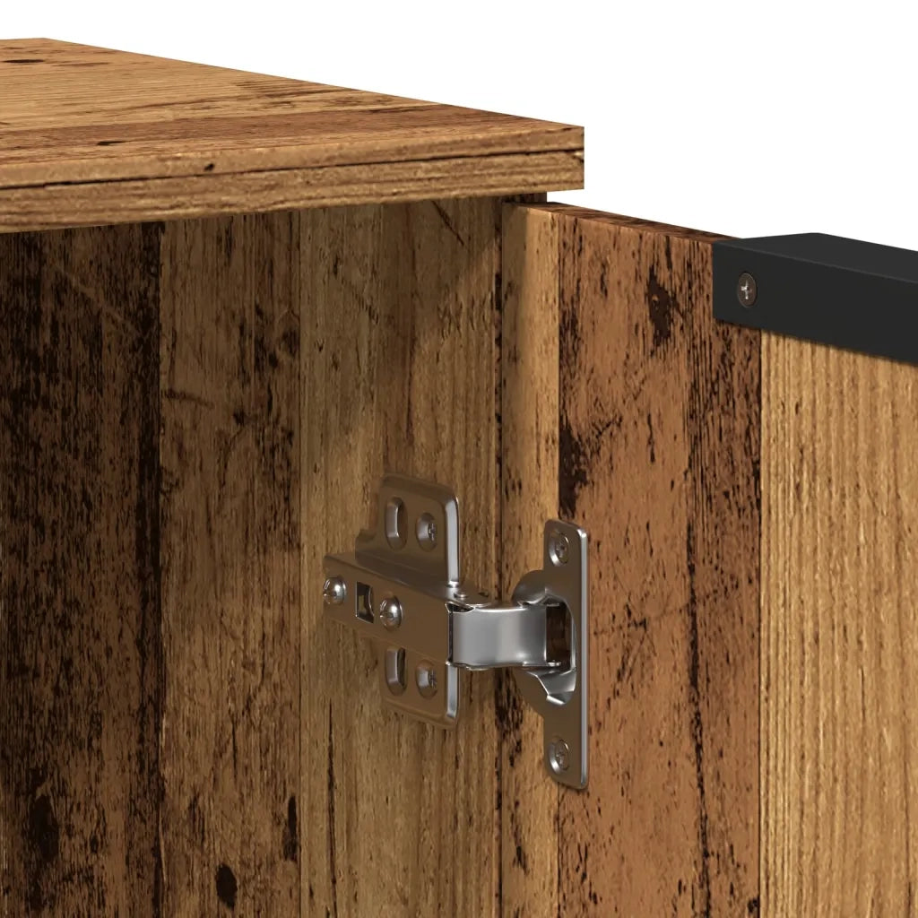 Credenza Legno Antico 60x30x70 cm in Truciolato