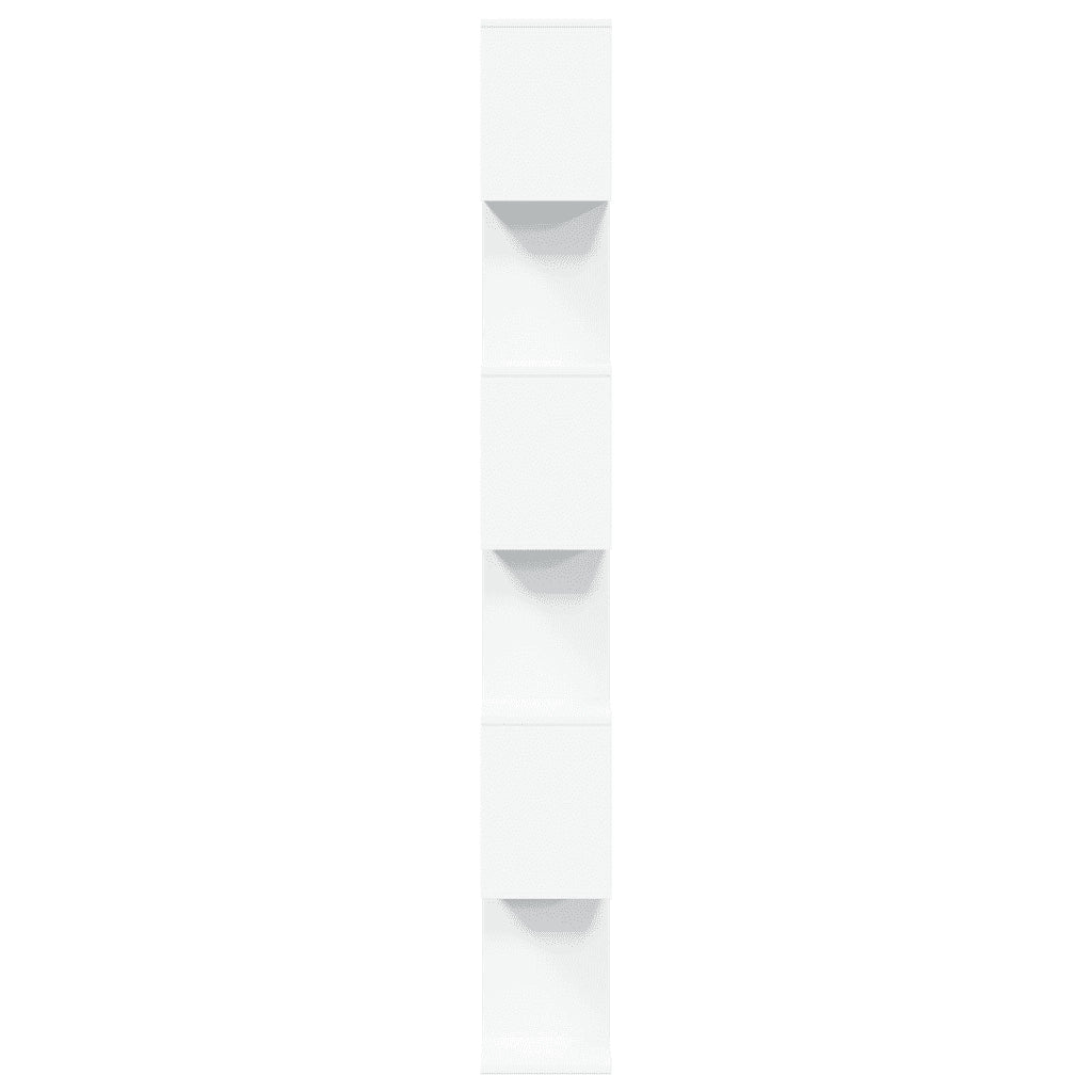 vidaXL Libreria Divisorio 6 Ripiani Bianca 70x24x193 cm in Truciolato