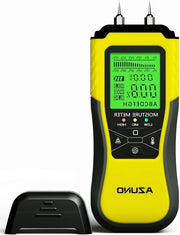 Misuratore di umidità del legno - rilevatore di umidità del legno digitale con display LCD - tester di perdite d'acqua con 8 modalità