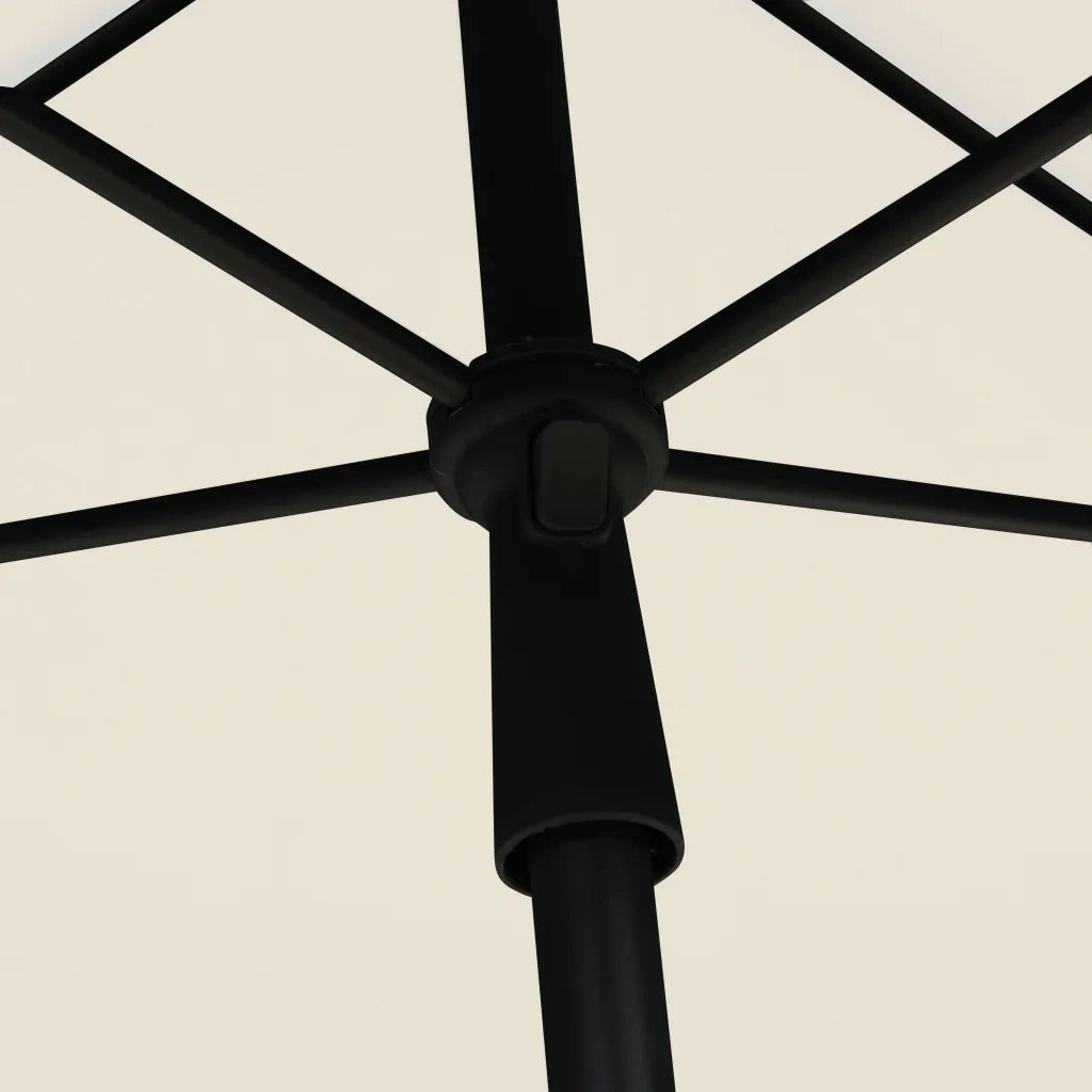 Ombrellone da Giardino con Palo 210x140 cm Sabbia cod mxl 13669