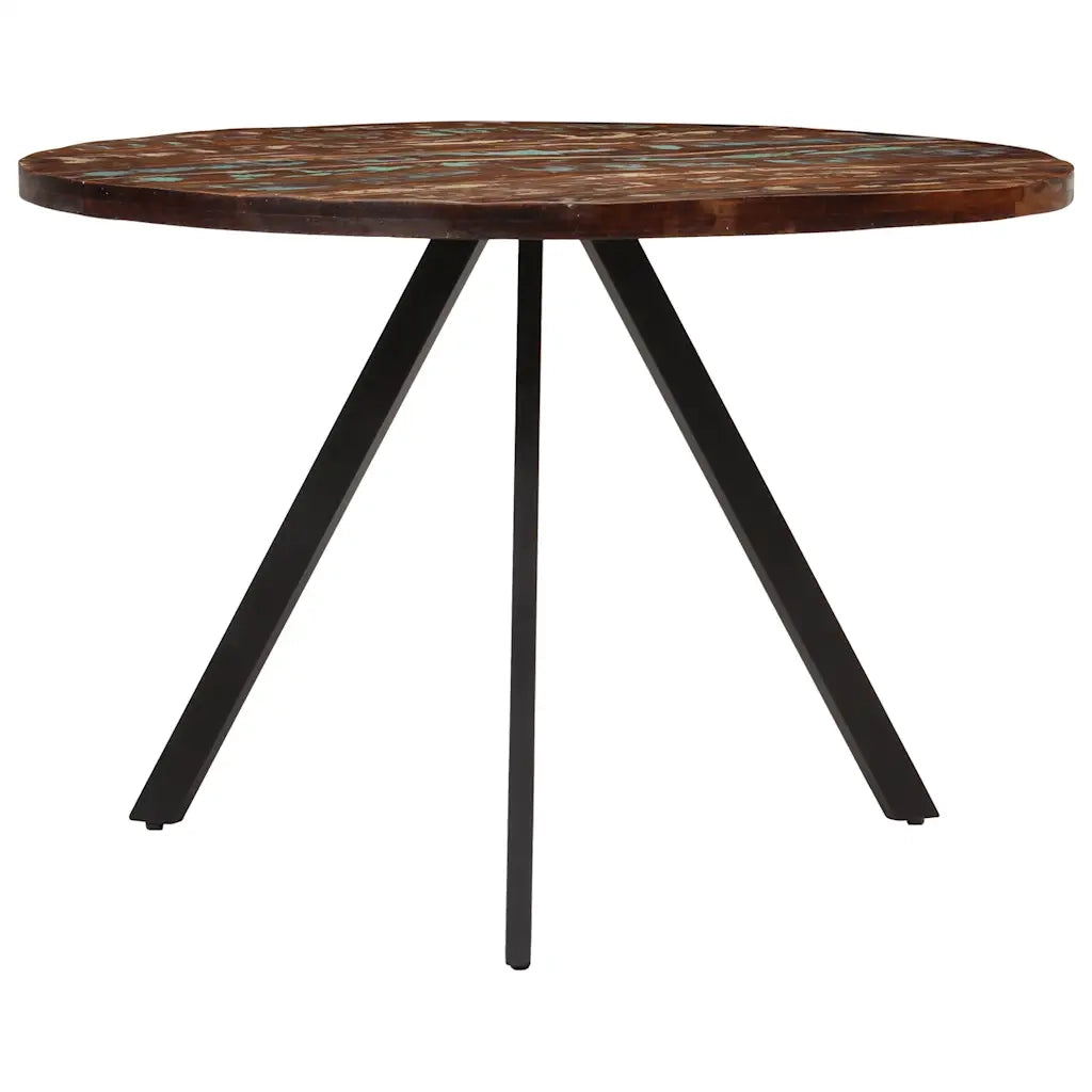 Tavolo da Pranzo 110x75 cm in Legno Massello di Recupero 338477